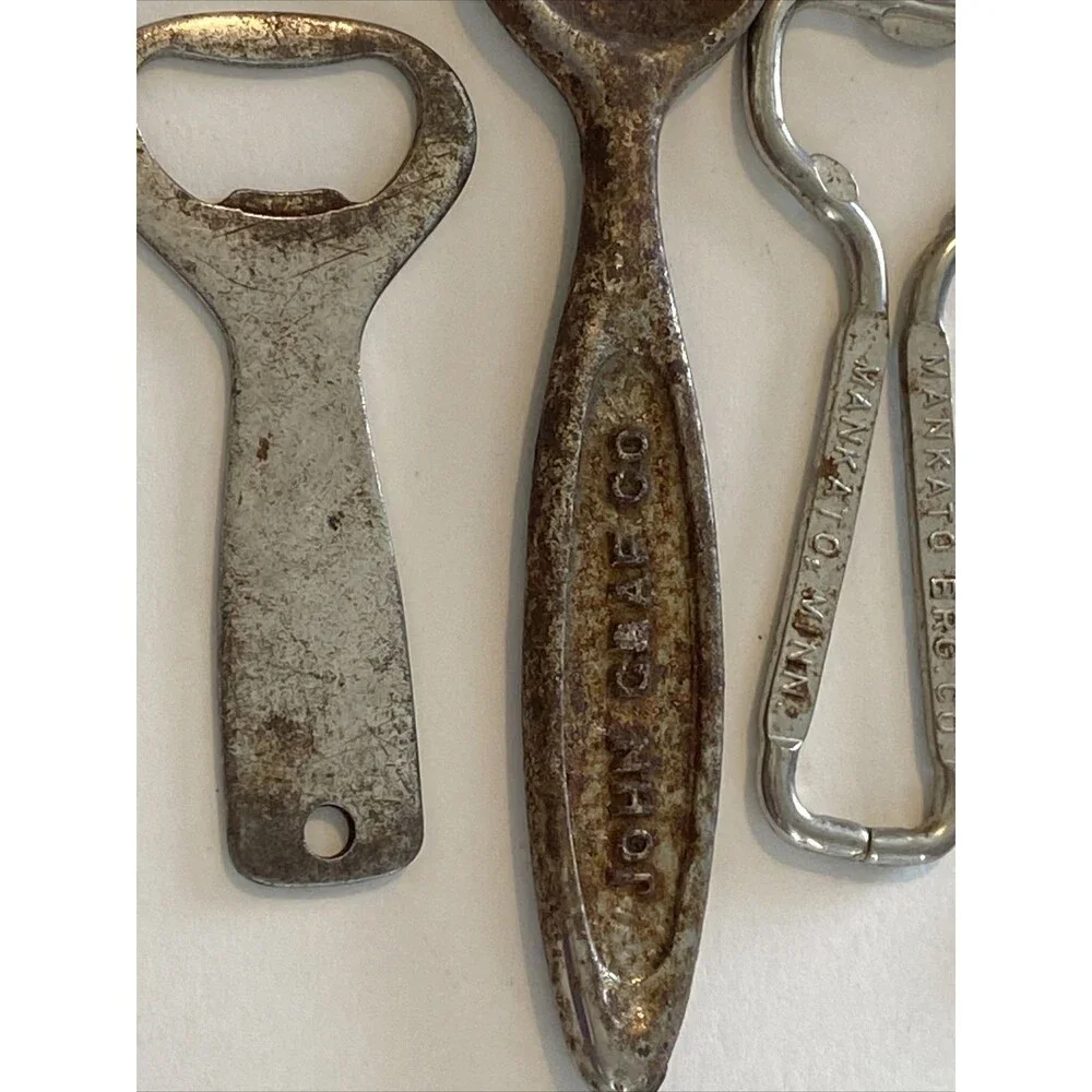 Vintage Bottle Opener Lot Advertise Jamaica Pale Kato Heileman Pabst Church Key